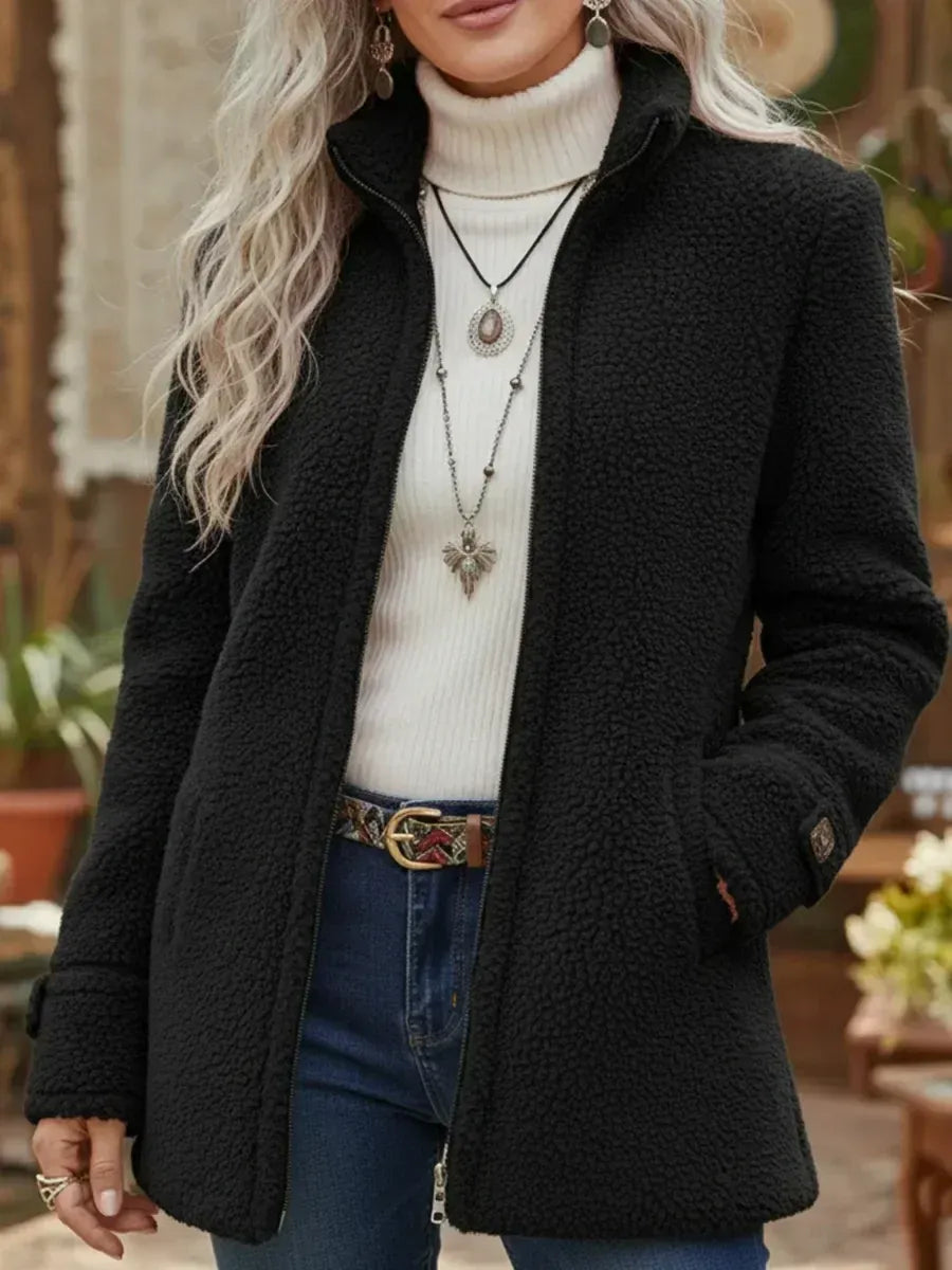 Amanda – Chaqueta ligera con cremallera