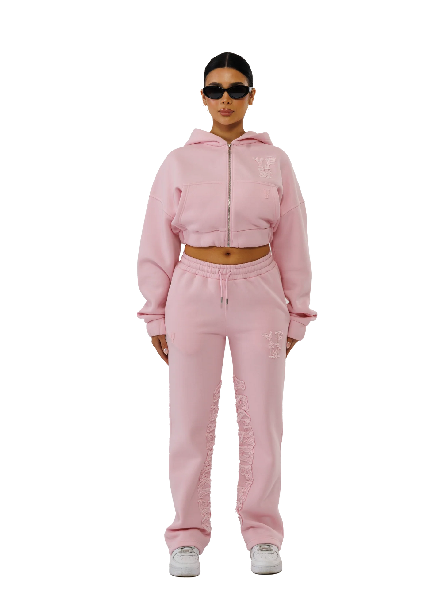 Conjunto Deportivo Gris Crop – Estilo Urbano con Actitud