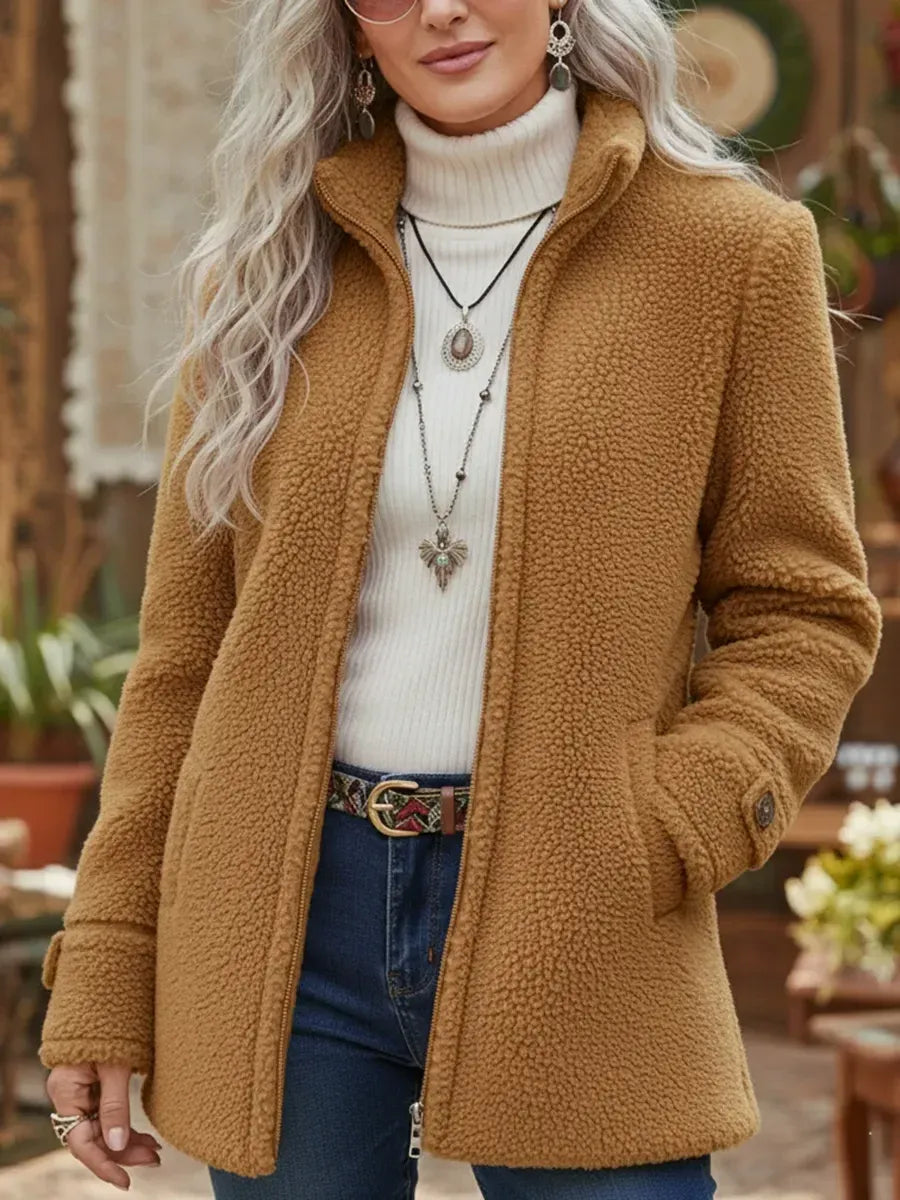 Amanda – Chaqueta ligera con cremallera