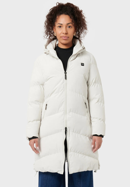 Chaqueta calefactable Monte larga beige