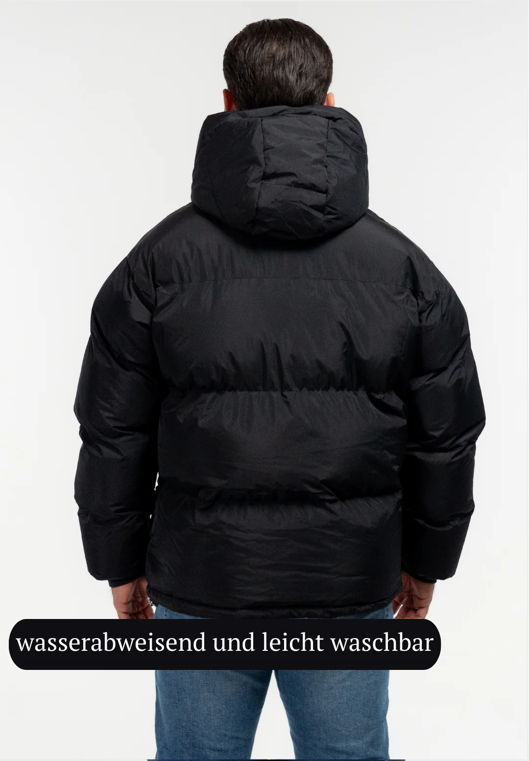 Chaqueta térmica Monte para hombre color negro